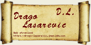 Drago Lašarević vizit kartica